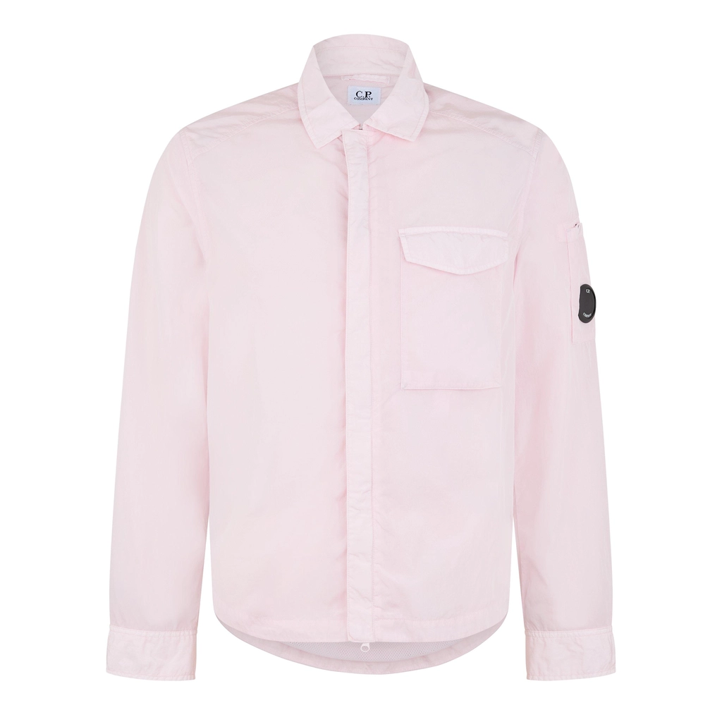 CP Company Chrome R Overshirt - Hvnly Pink 501